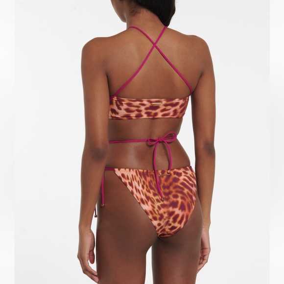 STELLA MCCARTNEY***Leopard Print Sexy Bikini Set***Small $389 - Picture 7 of 9